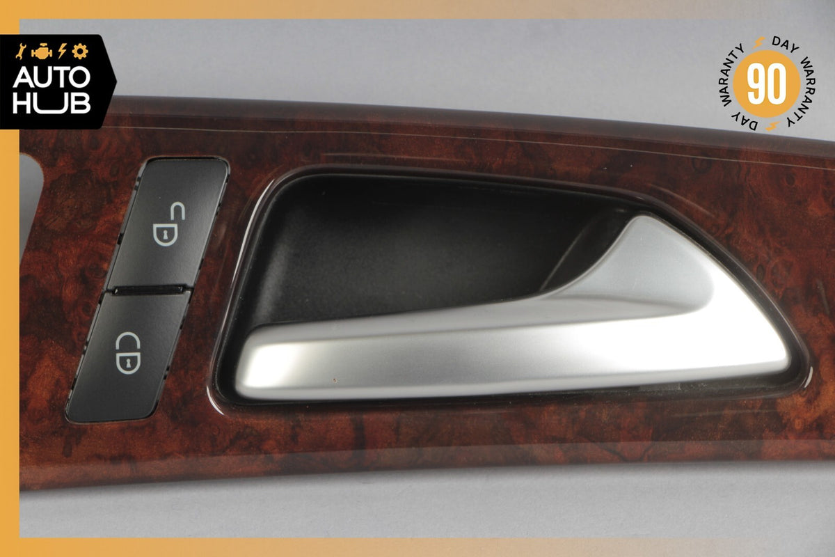 Mercedes W218 CLS400 CLS550 Front Right Side Seat Switch Trim Cover Wood OEM - photo 3