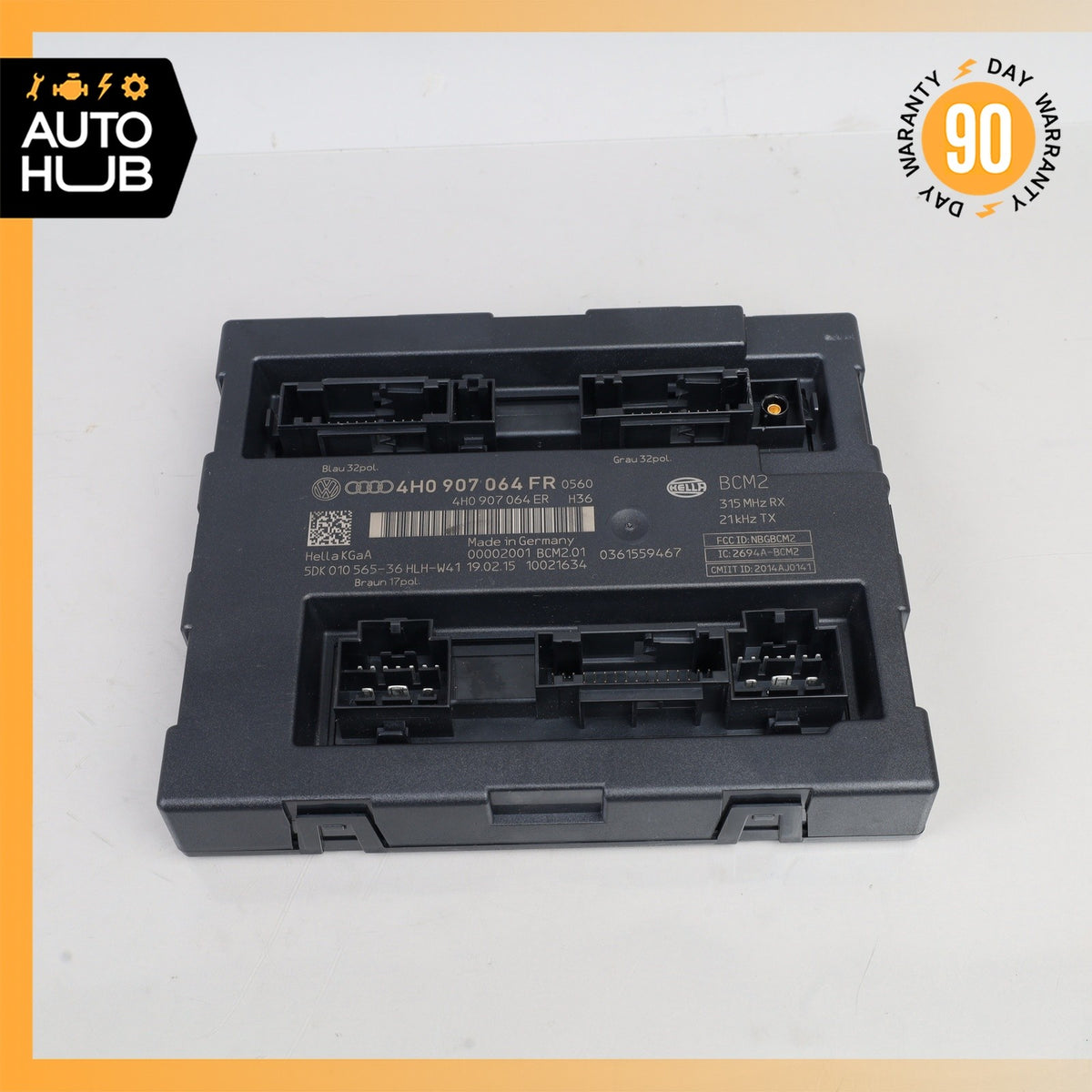 Audi C7 S6 Body Comfort Control Module 4H0907064FR OEM - photo 3
