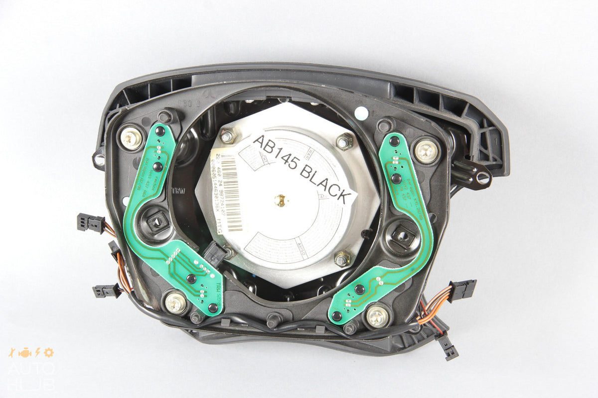 00-06 Mercedes W220 S350 S500 CL500 Steering Wheel Air Bag Airbag Black OEM - photo 9