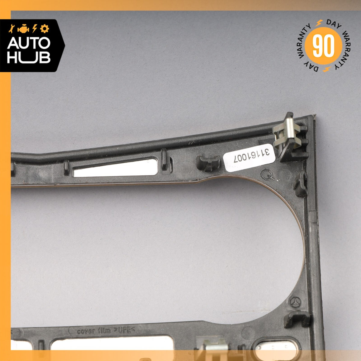 08-11 Mercedes W204 C350 C63 AMG A/C Climate Control Switch Trim Bezel Wood OEM - photo 7