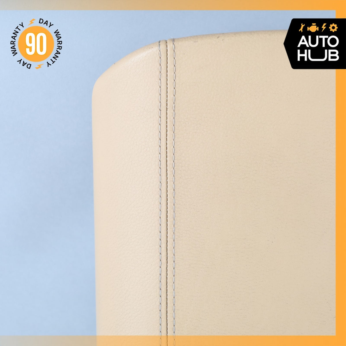 11-18 Porsche Cayenne 958 Center Console Arm Rest Armrest Cover Beige OEM - photo 2