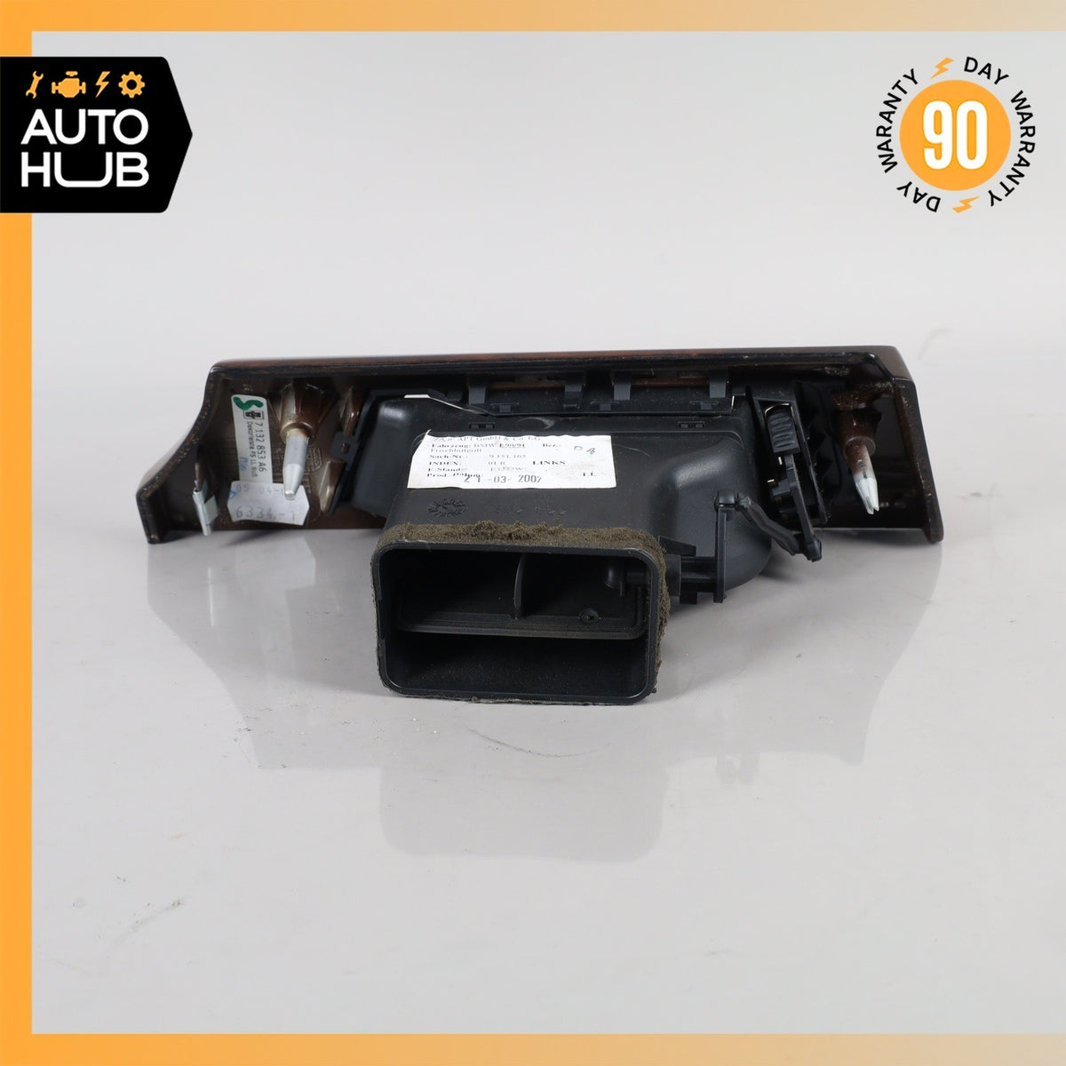 06-13 BMW E90 328i 335i Dash AC A/C Air Vent Grill Left Side w/ Trim OEM 67k - photo 6
