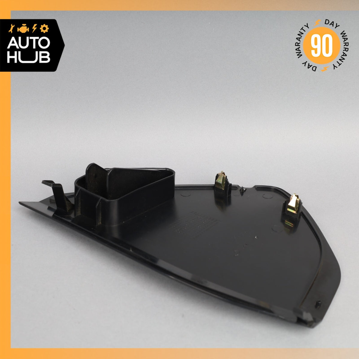 07-09 Mercedes W211 E550 E63 AMG E350 Left Dashboard Trim Cover Panel Black OEM - photo 5