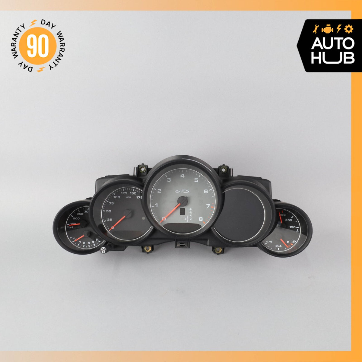 2013 Porsche Cayenne 958 GTS 4.8L Instrument Speedometer Cluster OEM 40k - photo 5