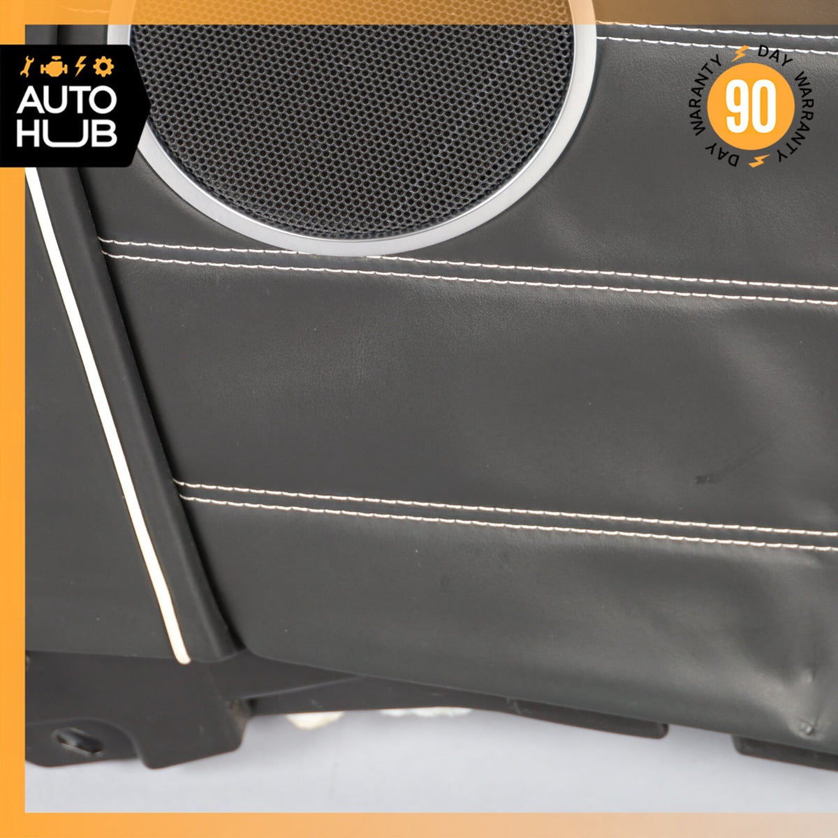 2011 Bentley Continental GTC Rear Right Side Interior Door Panel Black OEM 59k - photo 2
