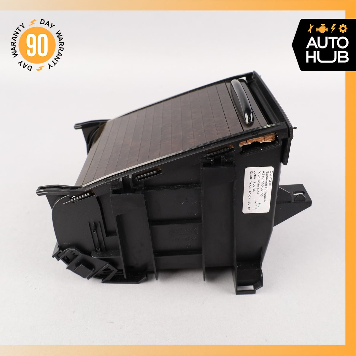 06-11 Mercedes W219 CLS550 CLS500 CLS63 Rear Center Console Armrest Arm Rest OEM - photo 6