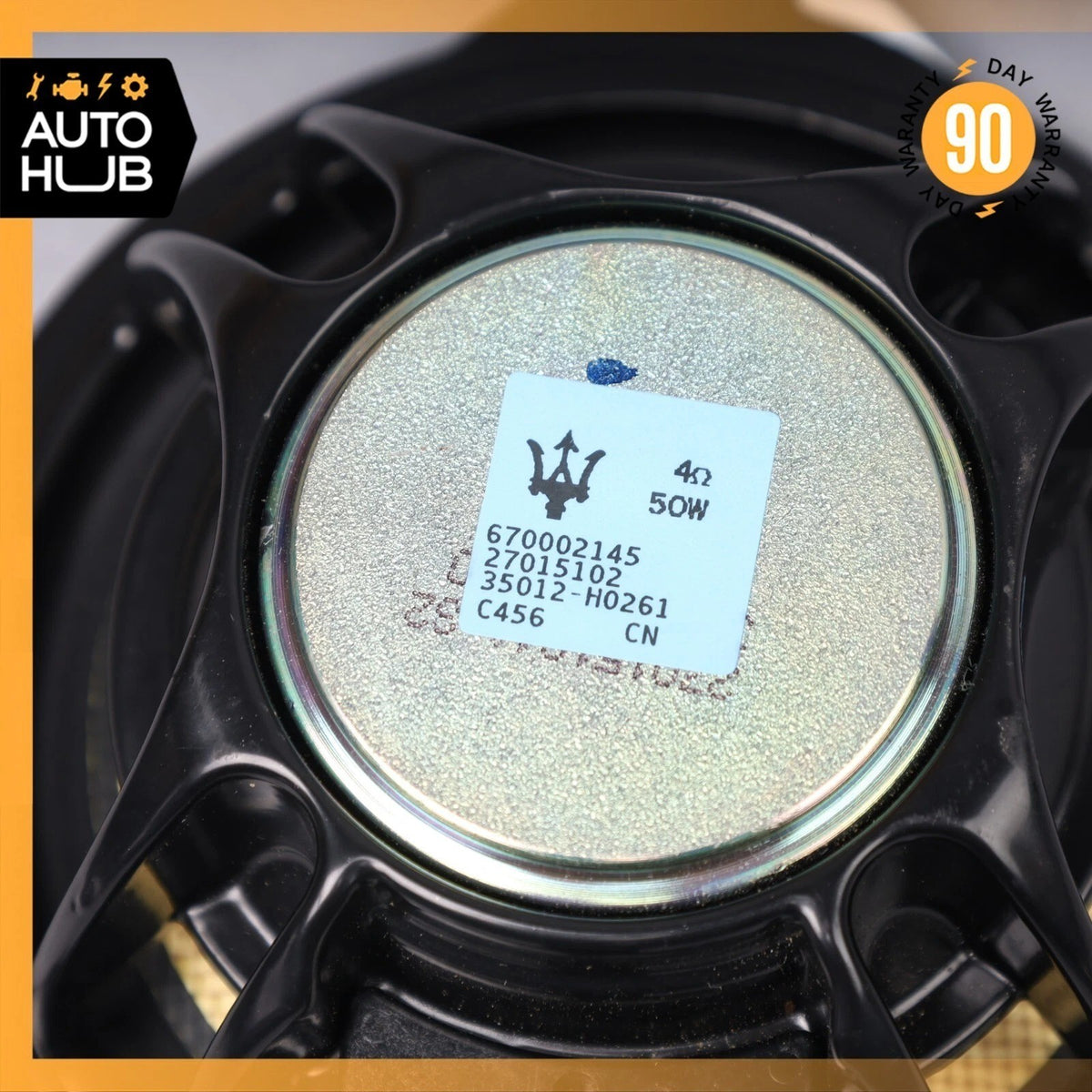 Maserati Quattroporte M156 Front & Rear Audio Speaker Loudspeaker Set of 2 OEM - photo 5