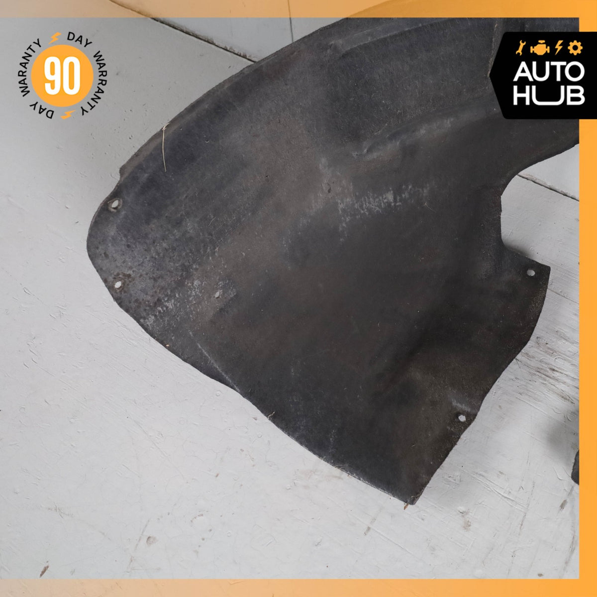 12-15 Tesla Model S Front Right Side Fender Liner Splash Shield 101628200B OEM - photo 4