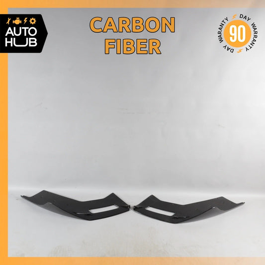 12-17 Lamborghini Aventador LP700 Front Bumper Splitters Set AF-1 Aero Function - photo 1