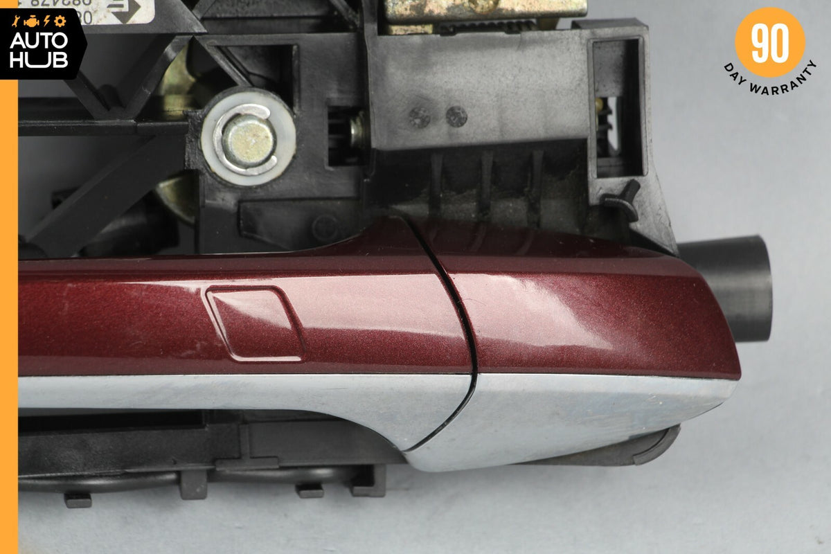 07-13 Mercedes W221 S550 S63 Rear Right Exterior Door Handle Keyless Go Red OEM - photo 4