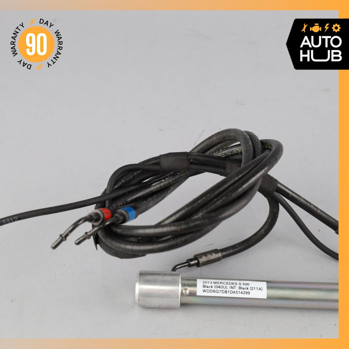 07-14 Mercedes W221 S550 CL550 Trunk Lid Pull Down Hydraulic Cylinder OEM 69k - photo 5