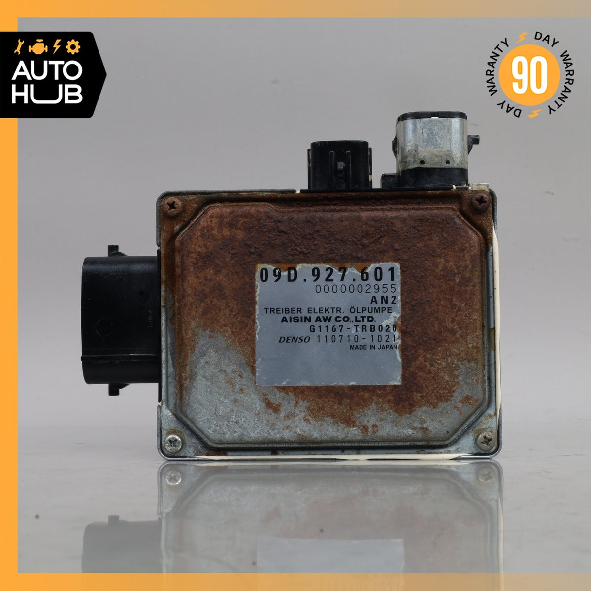 11-18 Porsche Cayenne 958 Engine Oil Pump Control Module Unit 09D927601 OEM - photo 9