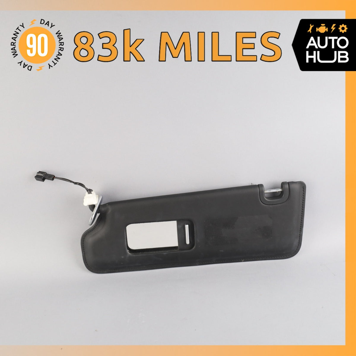 03-18 Bentley Continental GTC Speed Left Side Sun Visor Shade Sunvisor OEM 83k - photo 1