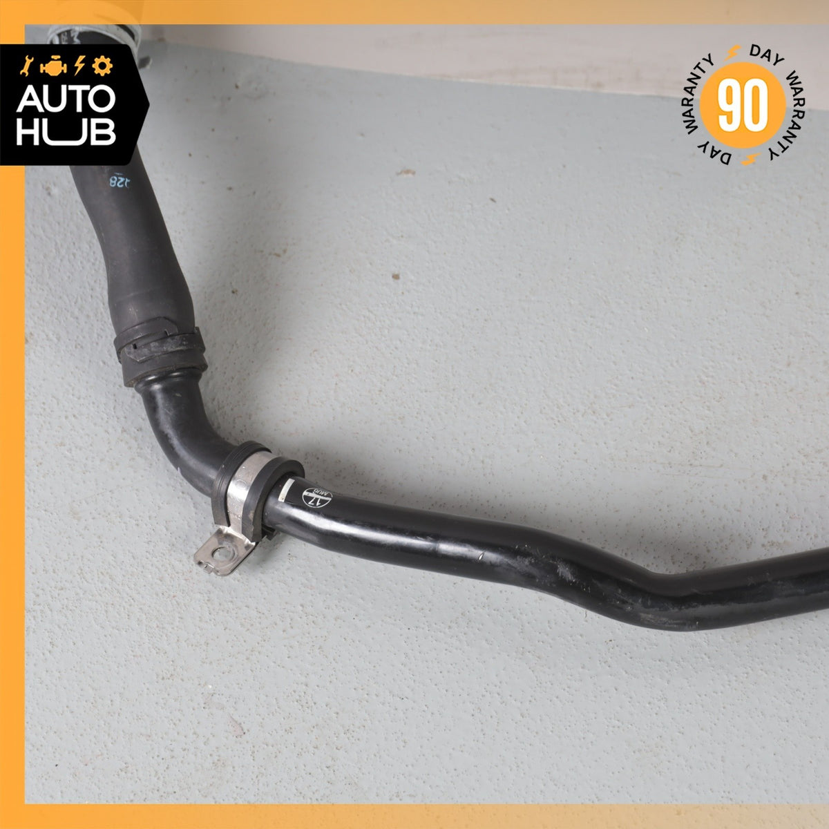 15-23 Mercedes W205 C63 AMG M177 Engine Water Coolant Hose Pipe Line OEM - photo 10