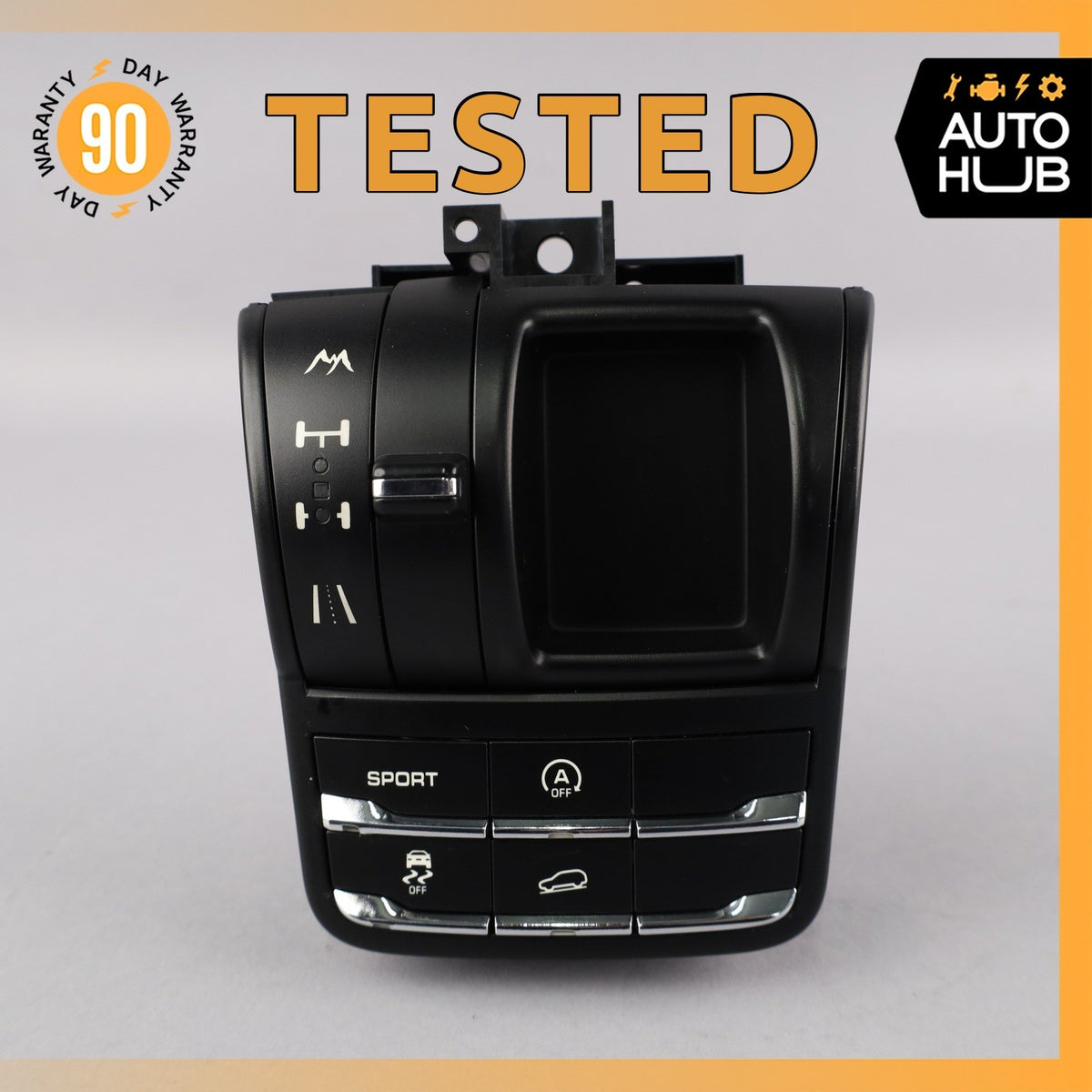11-14 Porsche Cayenne 958 Suspension Mode Selector Switch Panel OEM - photo 1