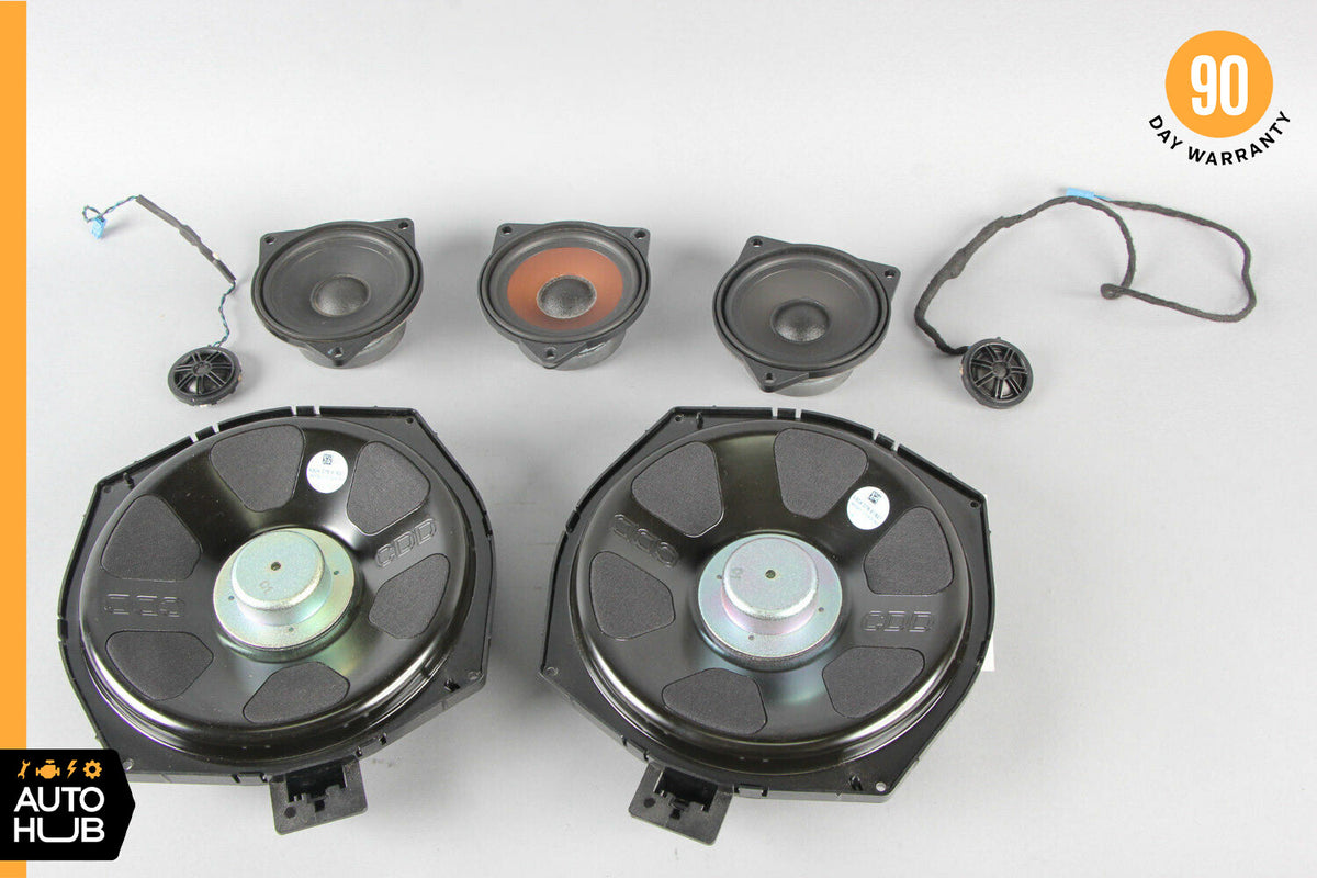 11-13 BMW E70 X5 Base Sound Speaker Set 6978052 OEM - photo 1