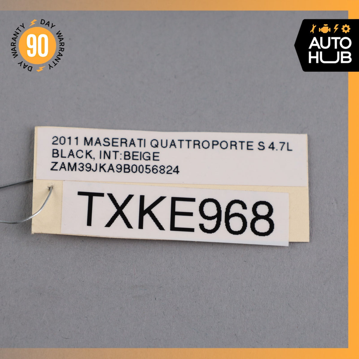 04-19 Maserati Quattroporte M139 Right Air Pump Check Valve EGR Pipe Line 74k - photo 11