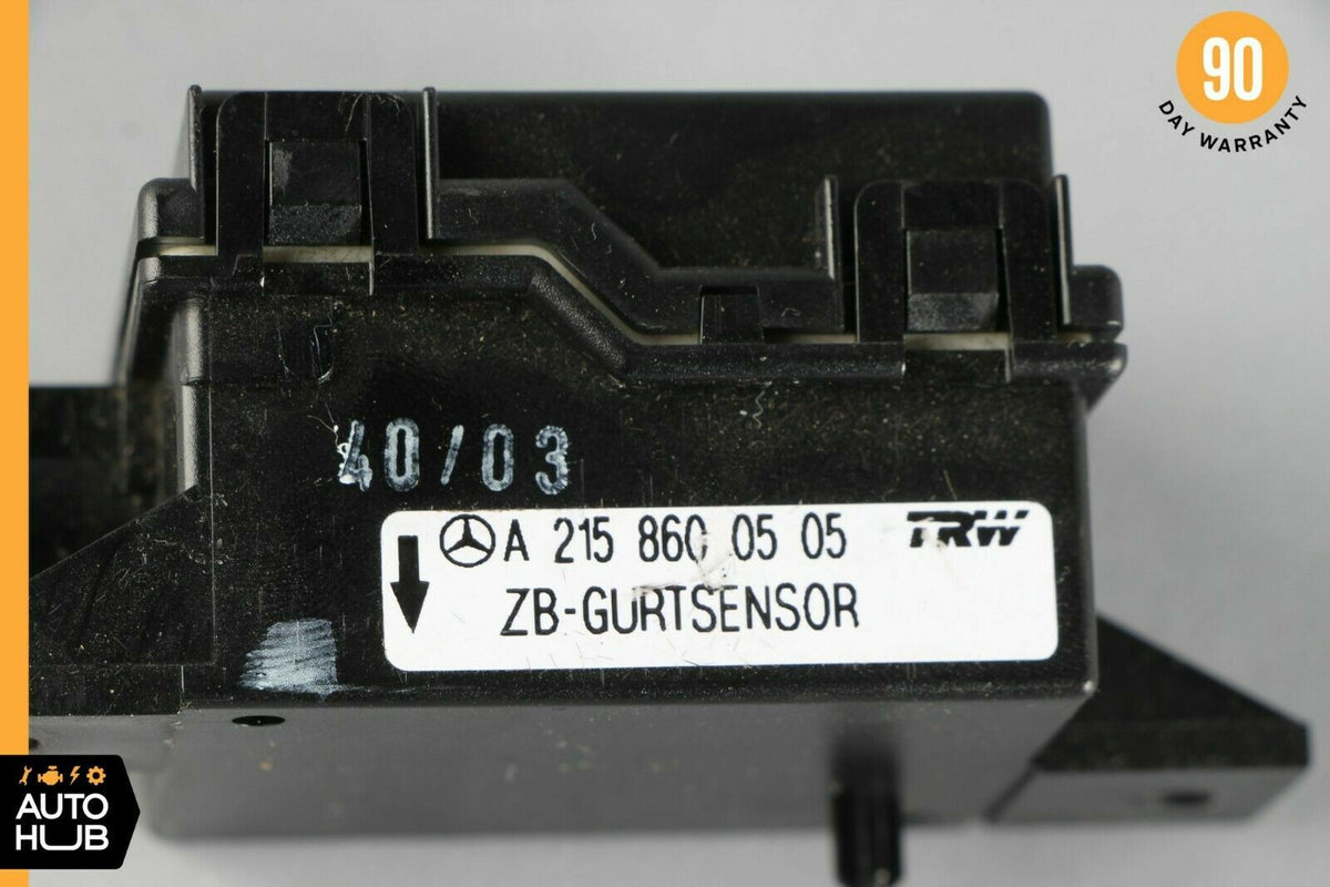 Mercedes R230 SL500 CL550 SL55 Seat Belt Seatbelt Tension Sensor 2158600505 OEM - photo 4