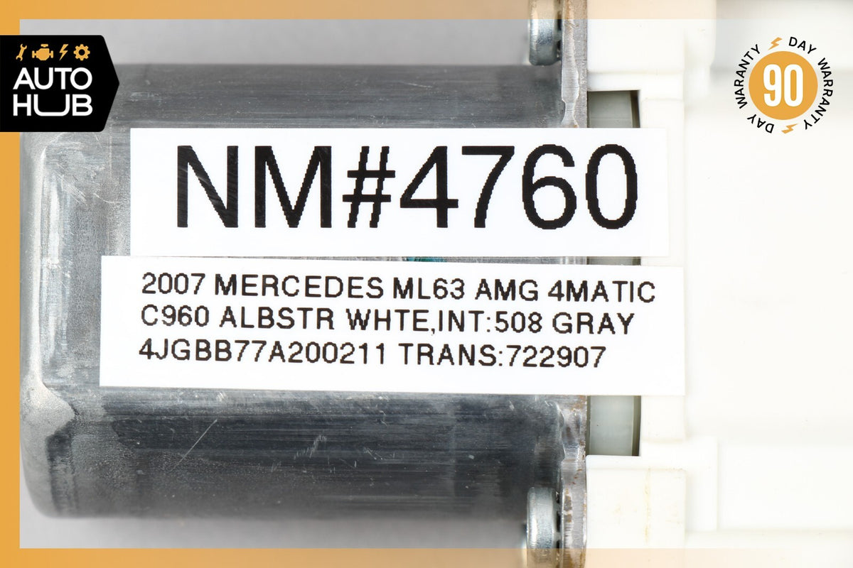 06-13 Mercedes W164 ML63 GL450 GL350 Window Regulator Motor Front Right Side OEM - photo 12