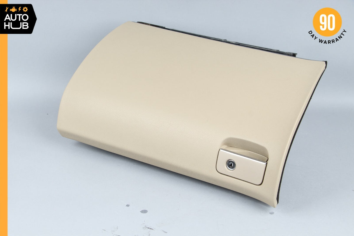 06-13 Mercedes W251 R350 R500 Dashboard Glove Box Storage Compartment Beige OEM - photo 1
