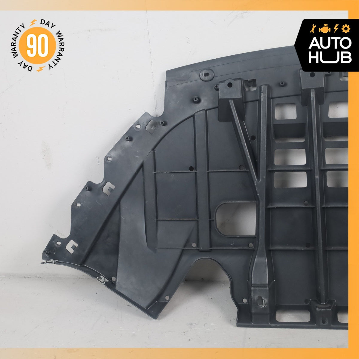 Jaguar X152 F-Type R Front Bumper Lower Splash Guard Shield Panel OEM 79k - photo 9