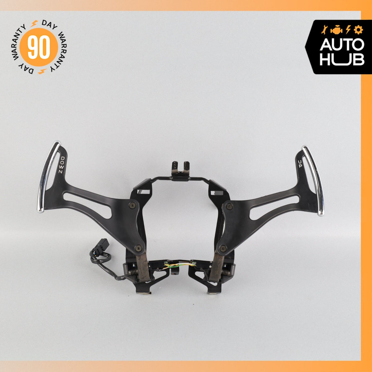 03-13 Maserati Quattroporte M139 Steering Wheel Paddle Shifters Set OEM 51k - photo 2