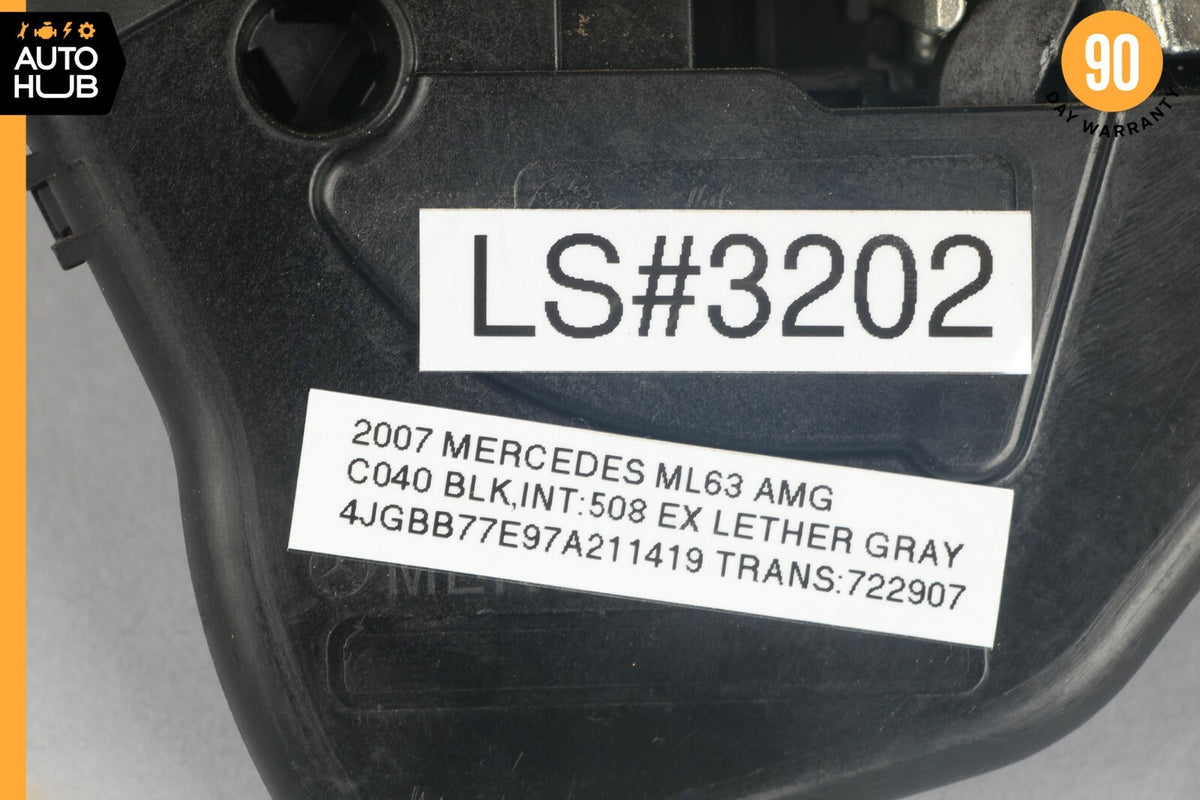 06-13 Mercedes W164 ML63 AMG GL450 Rear Left Side Exterior Door Handle Black OEM - photo 12