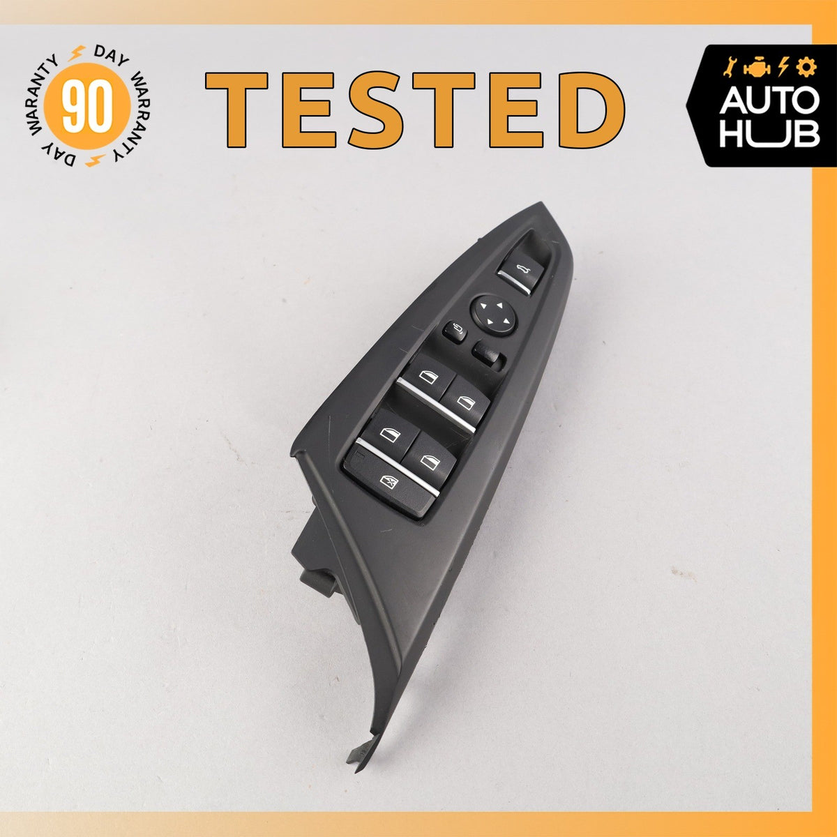 11-18 BMW F26 X4 X3 Front Left Door Window Master Switch w/ Tirm OEM - photo 1