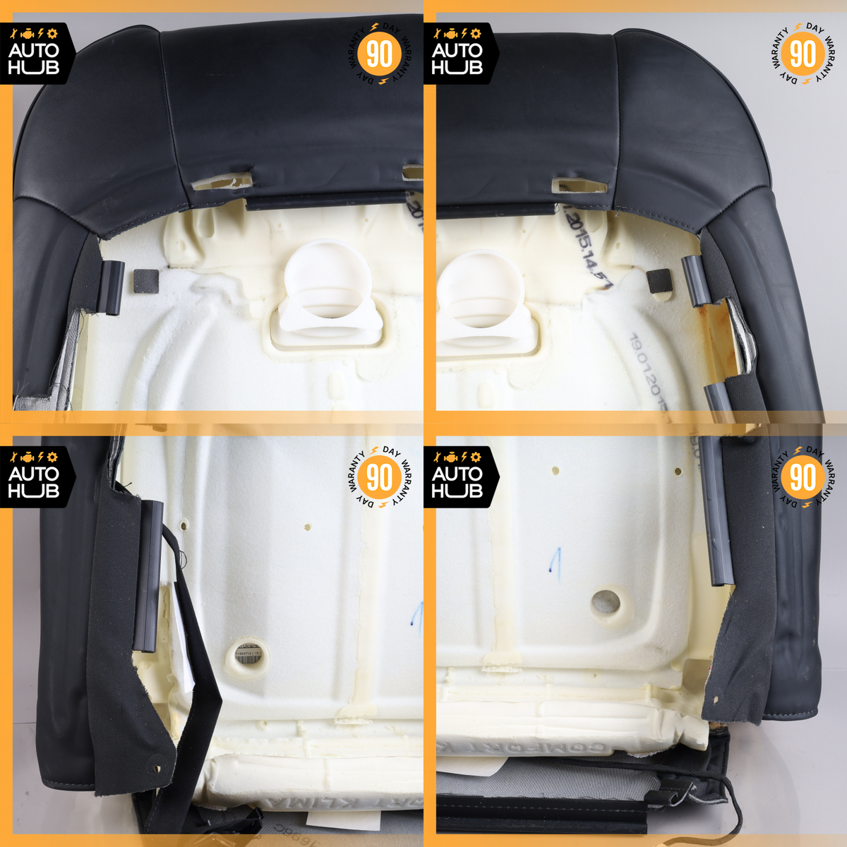 11-18 Porsche Cayenne 958 Front Right Side Seat Upper Cushion Leather OEM - photo 17