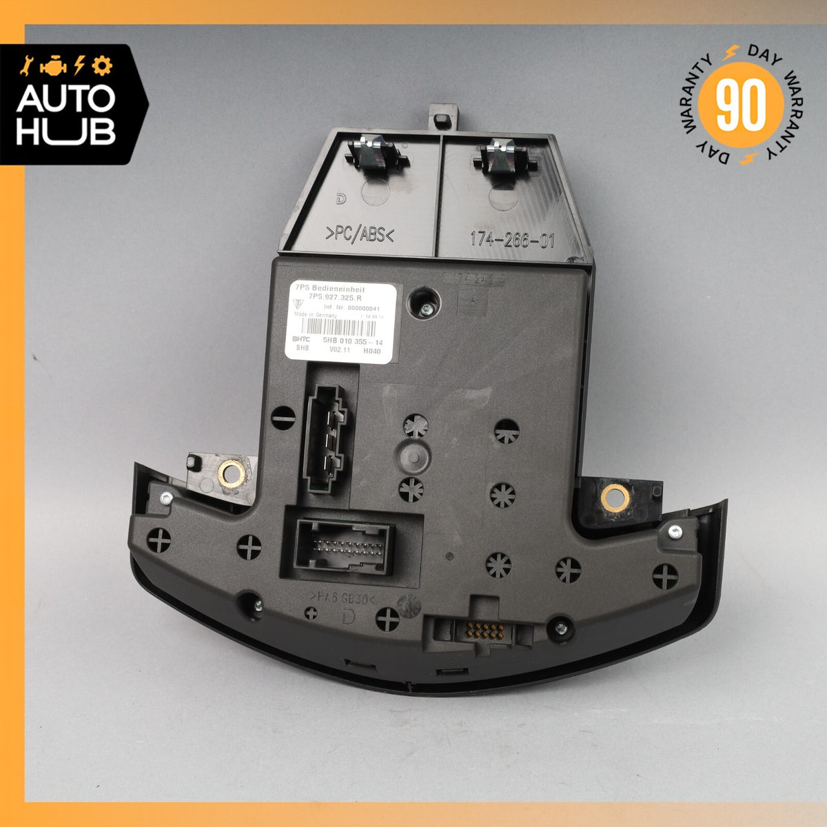11-14 Porsche Cayenne 958 Hybrid S Rear Seat Heat Lock Switch Control Panel OEM - photo 8