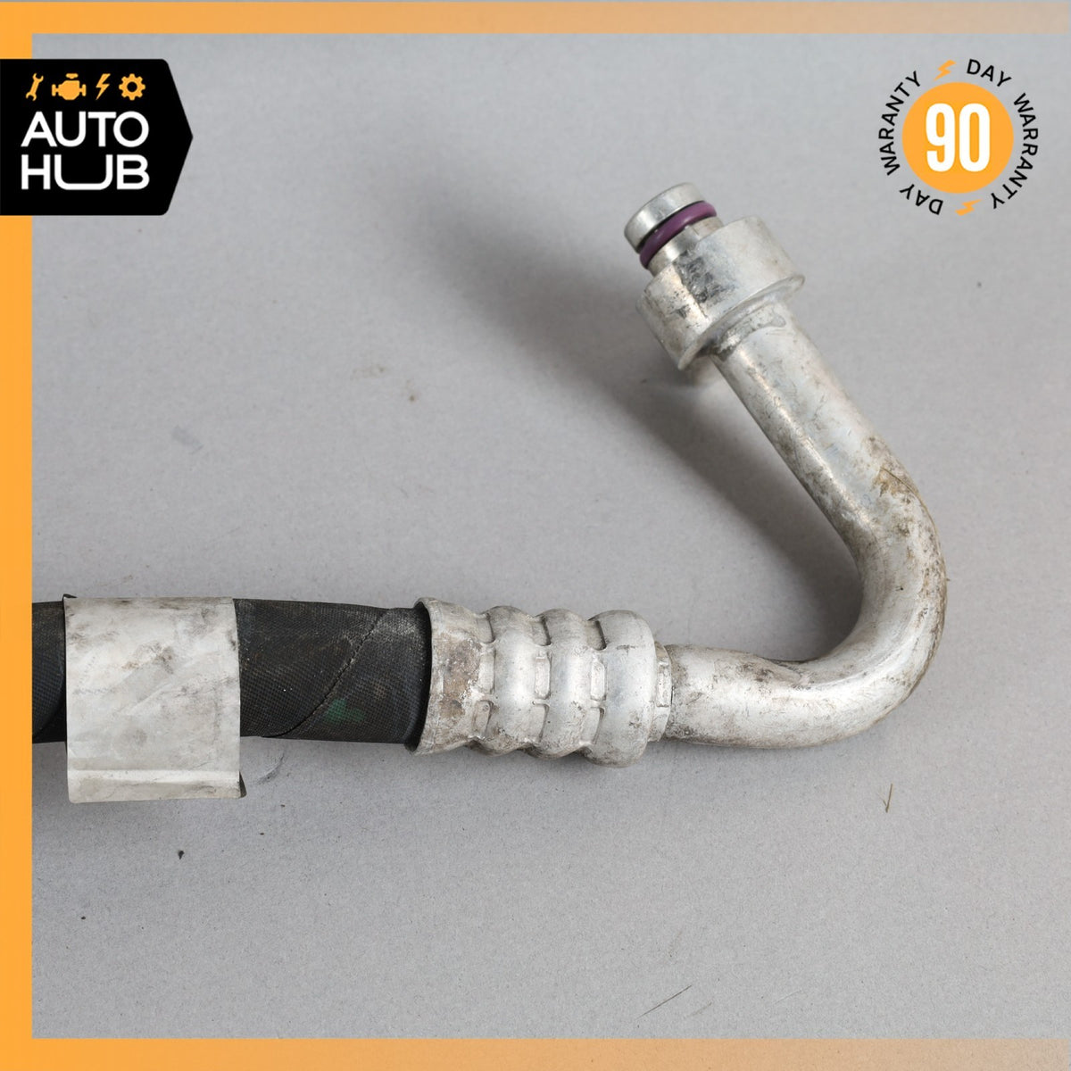 Porsche Macan 95B AC Refrigerant Compressor Pressure Hose Line 95B260701E OEM - photo 6