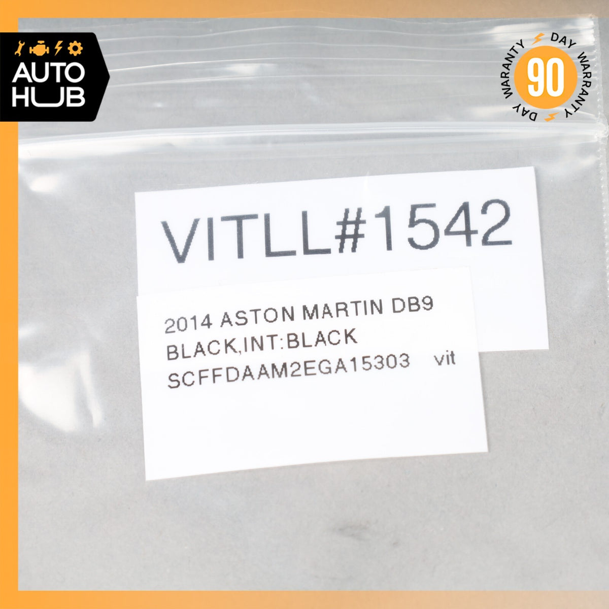 2014 Aston Martin DB9 Trunk Lid Open Switch 4G4319B514AA OEM - photo 9