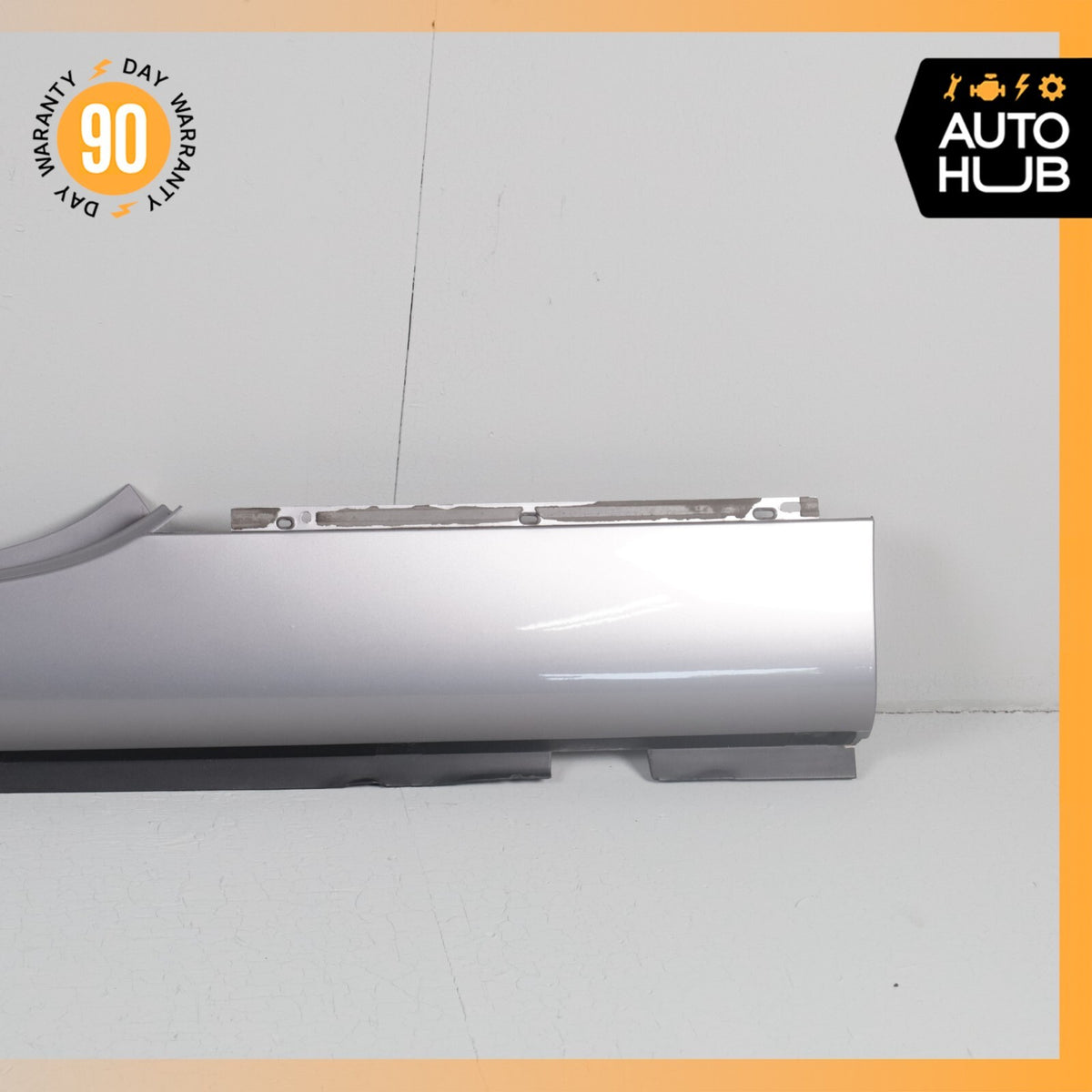 07-11 Bentley Continental GTC Left Driver Side Skirt Rocker Panel Silver OEM 46k - photo 5