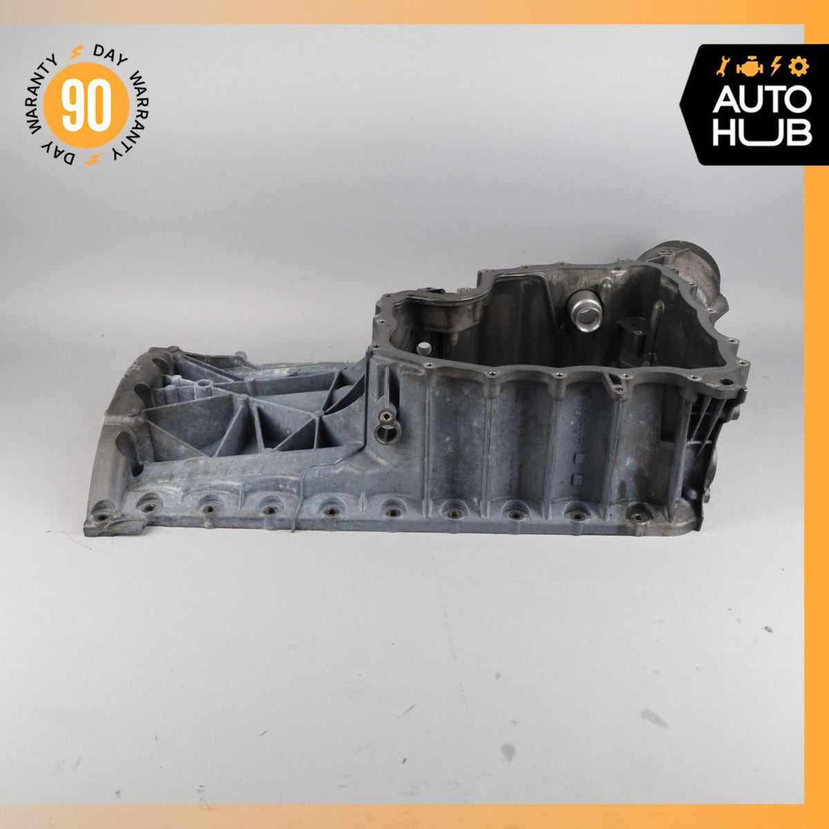 11-18 Porsche Cayenne 958 Turbo Engine Upper Oil Pan 948107071 OEM - photo 4