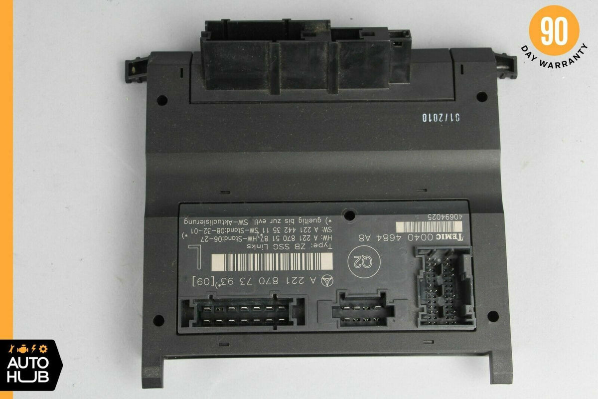 07-13 Mercedes W221 S550 S400 Front Left Driver Side Under Seat Control Unit OEM - photo 3