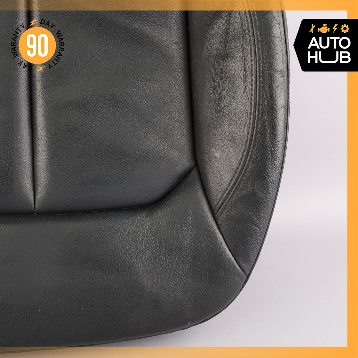15-20 Audi 8V A3 S3 Front Left Driver Side Lower Bottom Seat Cushion Black OEM - photo 4