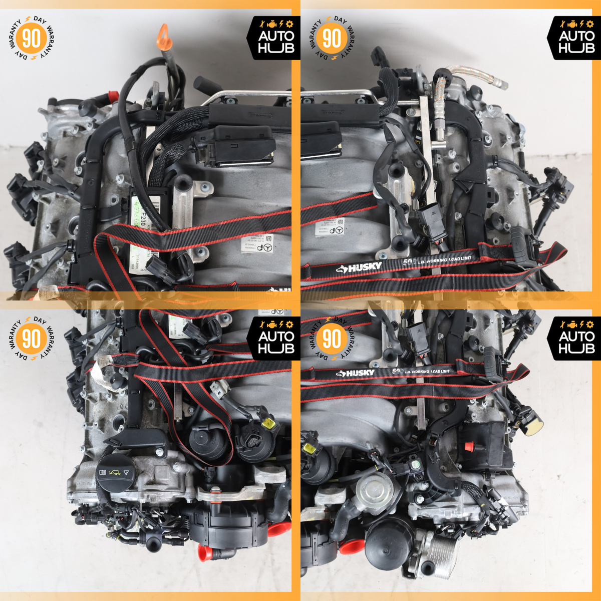 07-12 Mercedes R230 SL550 E550 Engine Motor Assembly 5.5L V8 M273 RWD OEM 90k - photo 19