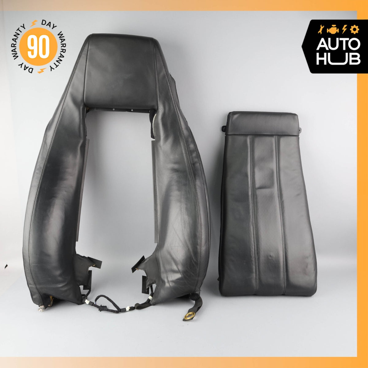 03-06 Bentley Continental GT Front Left Side Seat Upper Back Cushion OEM 96k - photo 3