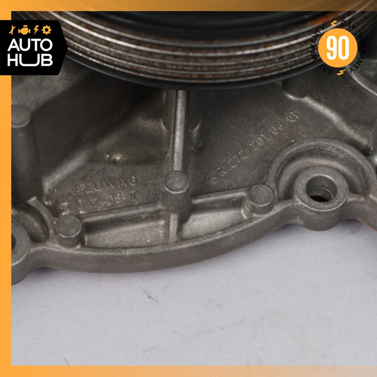 05-12 Mercedes W211 E350 CLK350 Engine Coolant Motor Water Pump 2722010601 OEM - photo 5
