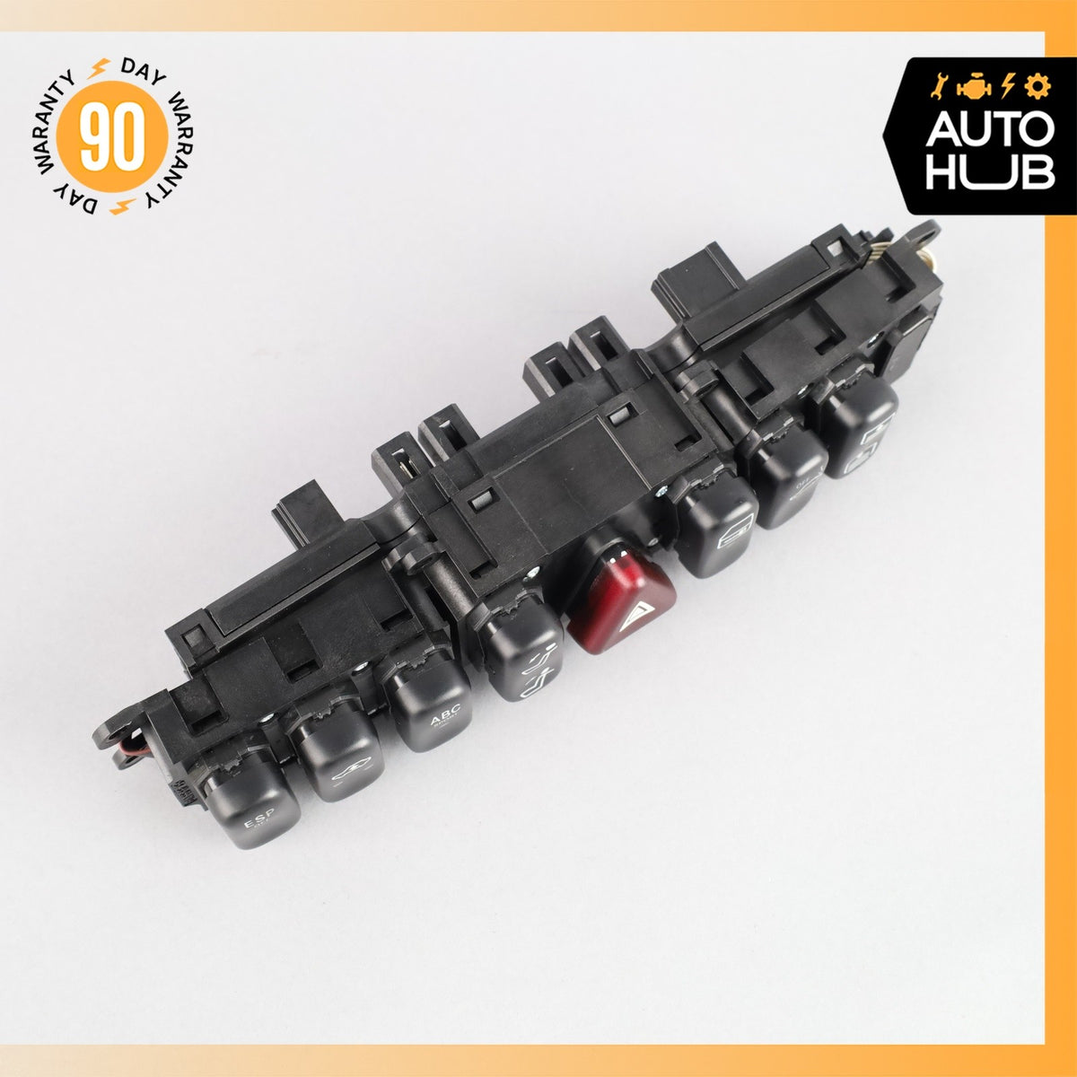 00-02 Mercedes W215 CL500 CL55 Center Dash Hazard ESP Lock Switch Control OEM - photo 3