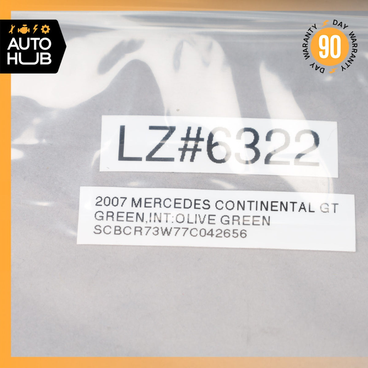03-12 Bentley Continental GT GTC Flying Spur 6.0L W12 Engine Knock Sensor OEM - photo 12