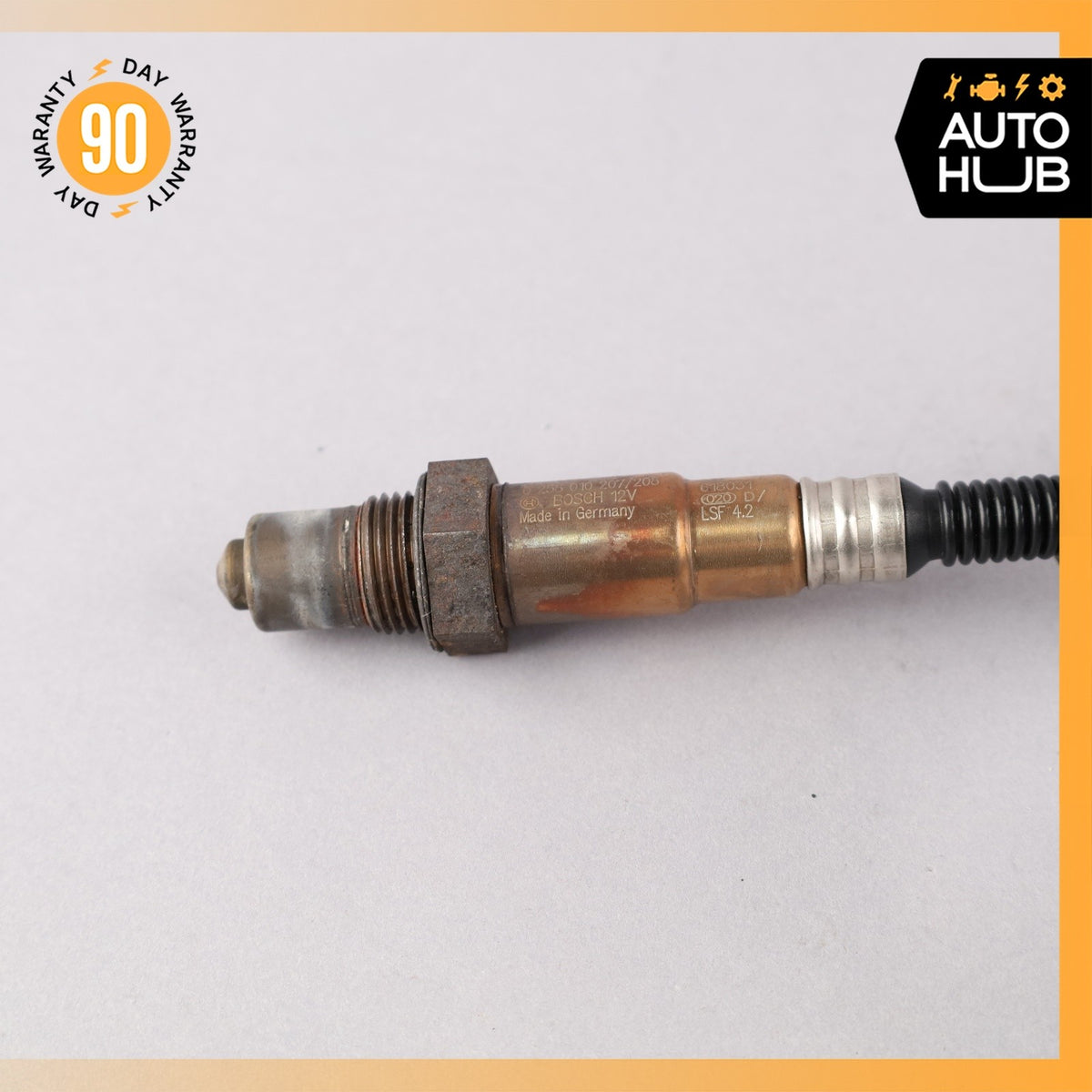11-18 Porsche Cayenne 958 Turbo 4.8L Oxygen O2 Sensor Lambda Set of 4 OEM - photo 9