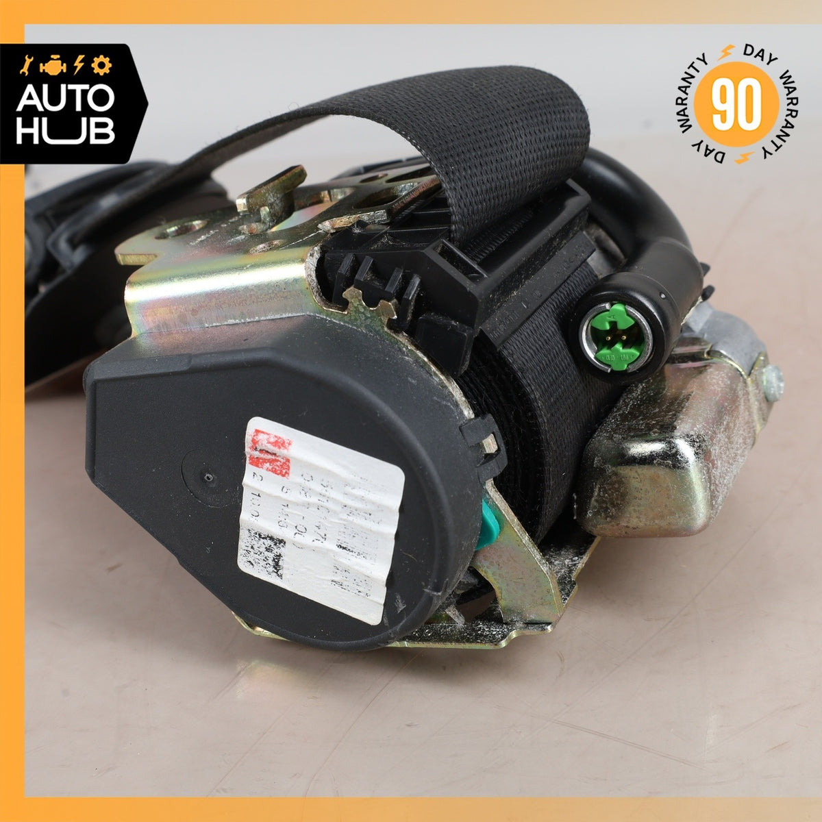 03-04 Mercedes W211 E320 E350 E500 Seat Belt Retractor Front Left Side Black OEM - photo 10