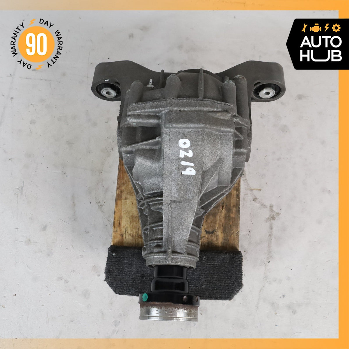 03-06 Porsche Cayenne 955 Turbo 4.5L V8 Rear Differential Diff Axle Carrier OEM - photo 12