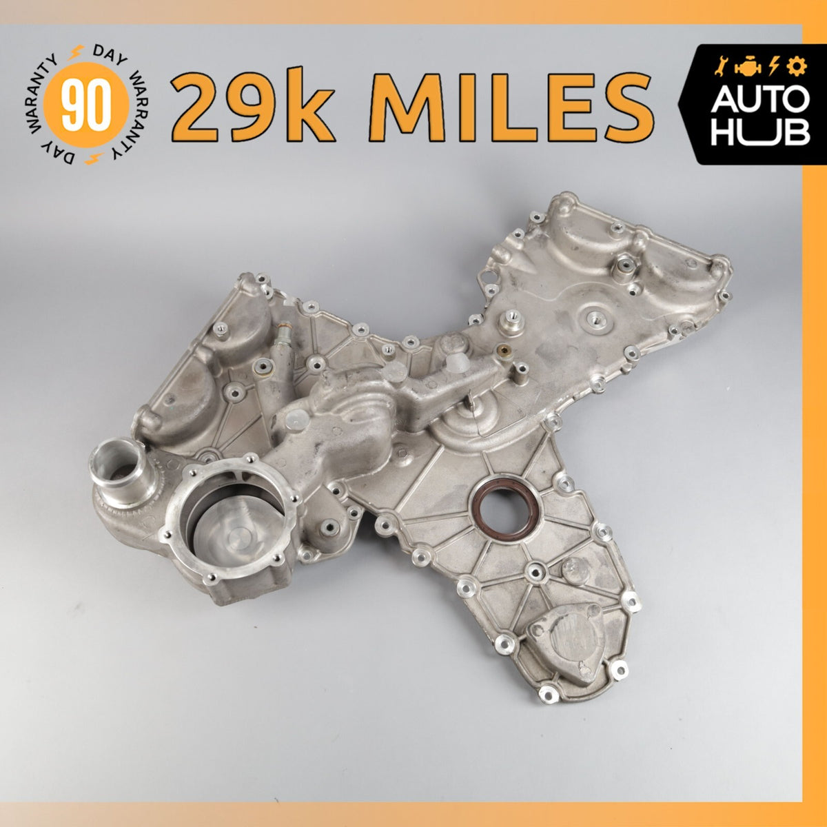 09-19 Maserati GranTurismo Quattroporte 4.7L Engine Motor Timing Cover OEM 29k - photo 1