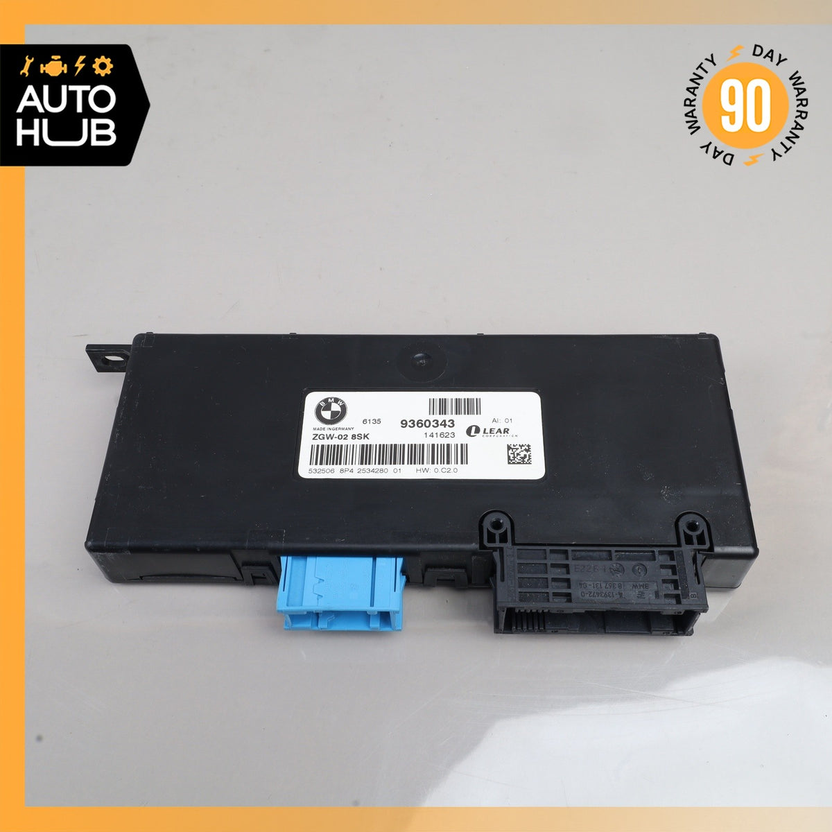 BMW F26 X4 X3 Central Gateway Control Module Unit 9360343 OEM - photo 2