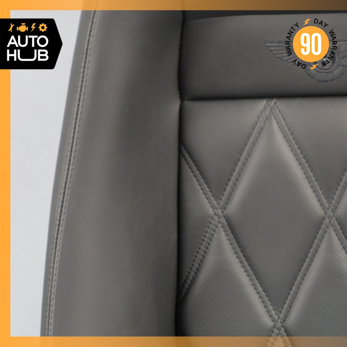 03-10 Bentley Continental GT Rear Right or Left Seat Top Upper Cushion OEM 31k - photo 4