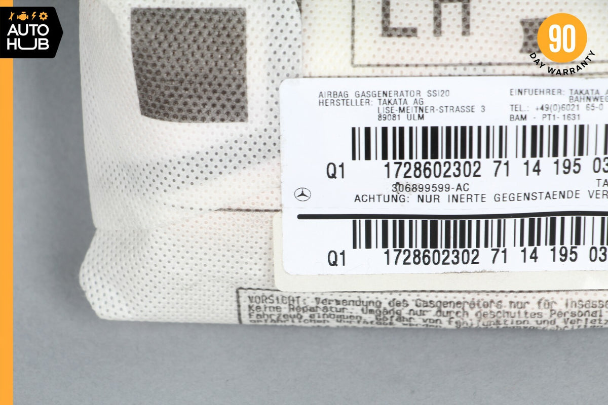 12-20 Mercedes R172 SLK250 SLC300 Seat Side Airbag Air Bag Front Left OEM 55k - photo 3