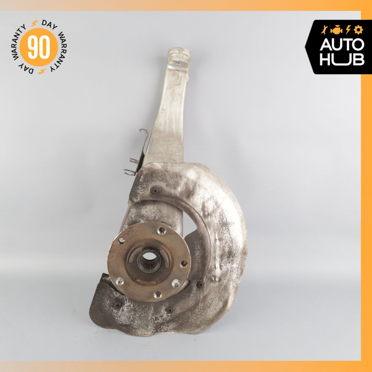 11-18 Porsche Cayenne 958 Front Left Knuckle Spindle 7P0615311B OEM - photo 2