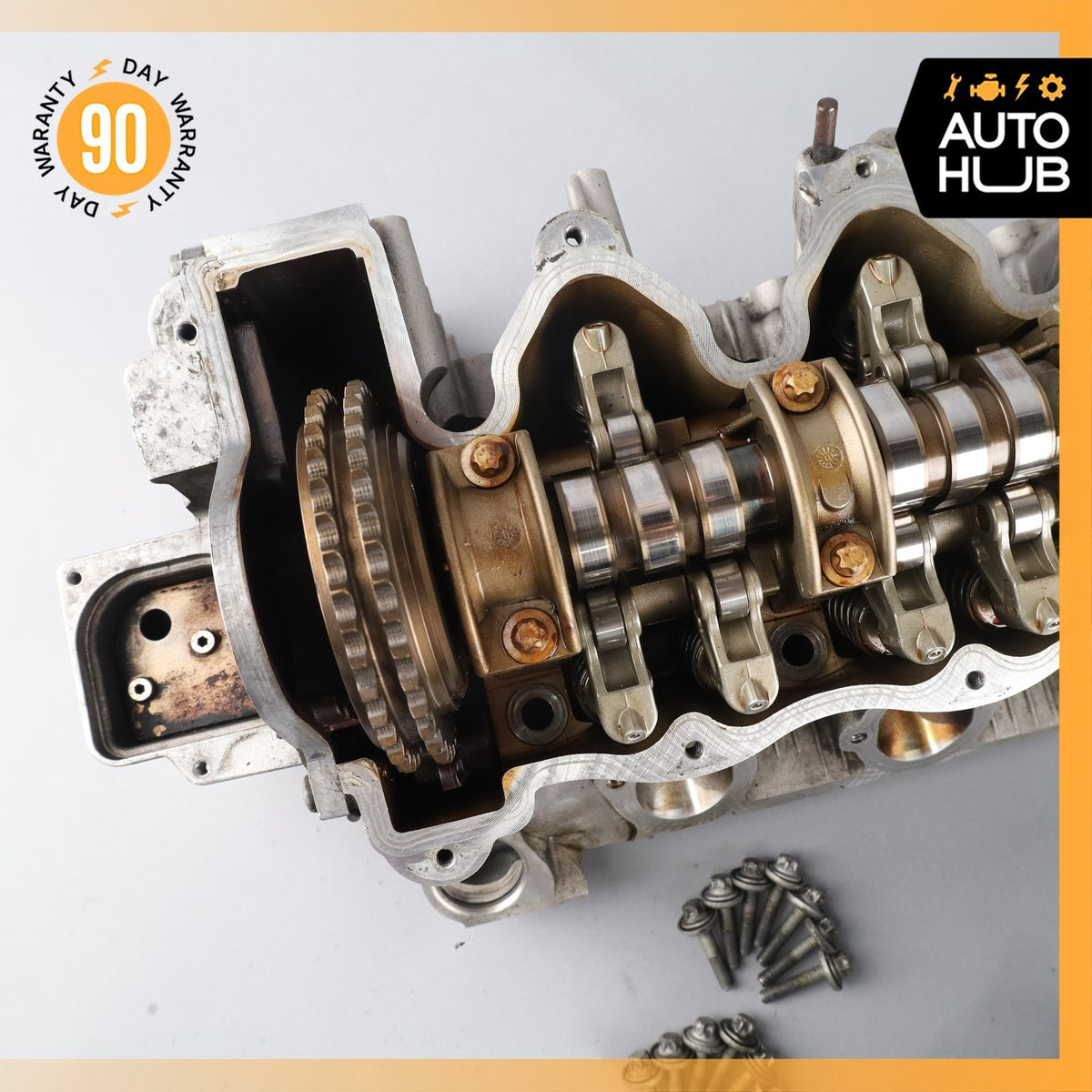 03-14 Mercedes W221 S600 CL600 Engine Motor Right Cylinder Head 2750160501 OEM - photo 6